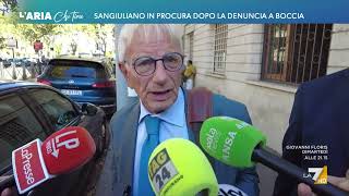 Sangiuliano in Procura dopo la denuncia a Boccia [upl. by Aerbua]