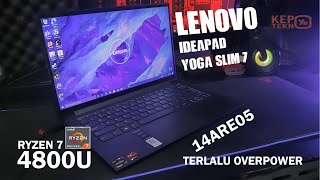 Review Lenovo Yoga Slim 7 14ARE05 Ryzen 7 4800U [upl. by Nywde]