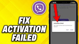 How To Fix Viber Activation Failed 2024 [upl. by Anived139]