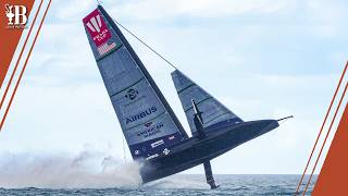 The Most INTENSE America’s Cup Moments  Americas Cup [upl. by Rudolf]