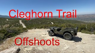 Cleghorn trail offshoots in my 1944 Willys Jeep GPW [upl. by Blank495]