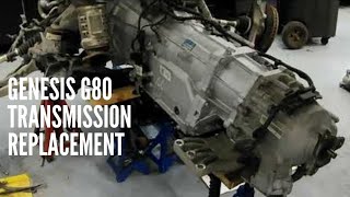 Genesis G80 transmission replacement video [upl. by Idolla]