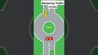 Mastering RoundaboutsTraffic circle Drive like a Pro roadsafety roadrisks safedriving [upl. by Anitnahs117]