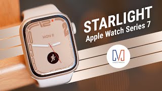 Apple Watch Series 7 STARLIGHT Unboxing New Silver or Gold [upl. by Fine380]