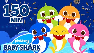 BEST Baby Shark Songs 2023  Compilation TOP 100  Baby Shark Sing Along  Baby Shark Official [upl. by Enak]