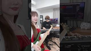 よみぃさんとチェンソーマンKICK BACK🔥 ChainsawMan Yomii × MINA bass WoooRen1006 [upl. by Aiem653]