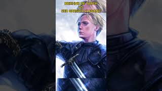 ⚔️ COMBATE ⚔️ Brienne de Tarth VS Gregor Clegane La Montaña  Game of Thrones shorts [upl. by Tella]