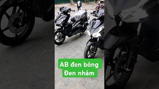 AirBlade 125 màu đen nhám và đen bóng ab125 ab2025 [upl. by Ariamat]