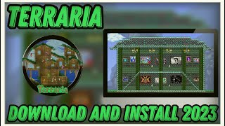 Terraria  HOW TO INSTALL  2023 [upl. by Junina]