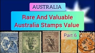 Rare and Valuable AUSTRALIA Stamps Value  Part 6  Australia Postage Stamps Collecting [upl. by Iives393]