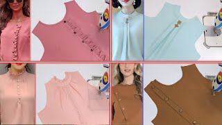 4 Sewing Tips Collar Neck Design  Technique Sewing For Beginner [upl. by Clerk]