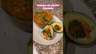 Como hacer lentejas con chorizo receta nuevayork feedshorts comida bendiciones [upl. by Aiden]