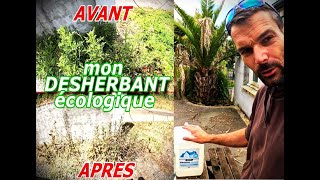 tuto fabriquer un désherbant écologique [upl. by Nirrek]