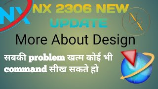 nx 2306 new update  nx tutorial in hindi SIEMENS NX SOFTWARE LEARNING more about design [upl. by Dannon]