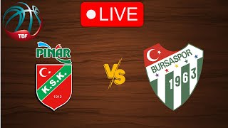 🔴 Live Pinar Karsiyaka vs Bursaspor  Live Play By Play Scoreboard [upl. by Attwood]