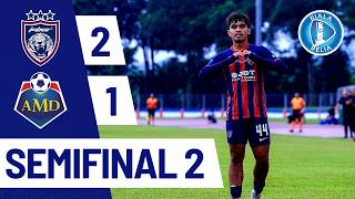 HIGHLIGHT JOHOR DARUL TAZIM IV VS AKADEMI MOKHTAR DAHARI U16 [upl. by Ahsiad]