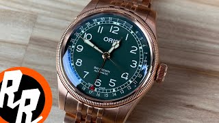 Oris Big Crown Pointer Date Full Bronze [upl. by Hulda]