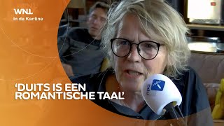 Duits is een veel romantischere taal dan de Nazibrultaal zegt oudDuitslandcorrespondent [upl. by Eiramrebma]