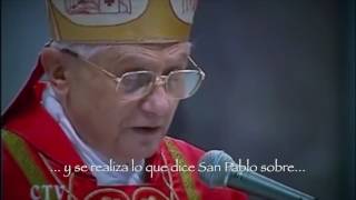 Dictadura del Relativismo Joseph Ratzinger Abril 2005 unas horas antes de ser elegido Papa [upl. by Arnuad612]