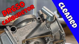 I clean a DR650 carburetor [upl. by Dat950]