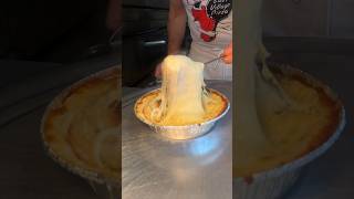 The EXTRA CHEESY GARLIC KNOTS being made at East Village Pizza in NYC 🧄🍕🧀🔥 asmr DEVOURPOWER [upl. by Yelekreb]