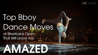 Top Bboy Dance Moves at Silverback Open 14 That Will Leave You AMAZED [upl. by Adehsar393]