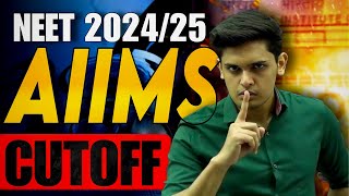 AIIMS Cut off for NEET 202425🔥 Category wise Closing Marks Prashant Kirad [upl. by Adniral]