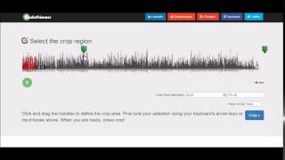 How to cut and trim audio files with AudioTrimmer [upl. by Aizek]