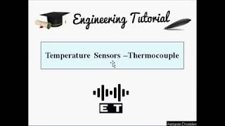 Thermocouple  Basic Concepts [upl. by Lenuahs]