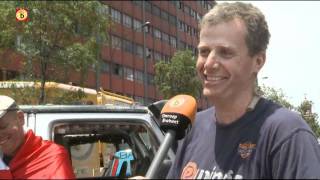 Egbert Wingens blij met uitrijden Dakar 2012 [upl. by Ocirne]