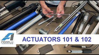 Linear Actuators 101  Actuator Basics how they work how you run them and whats inside an Actuator [upl. by Zeuqcaj]