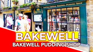 BAKEWELL  The Original Bakewell Pudding Shop in the town of Bakewell Derbyshire England [upl. by Llenroc558]