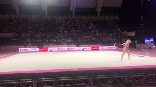 Kartsiaryna Halkina Ribbon AEON CUP 2018 [upl. by Jacobsen]