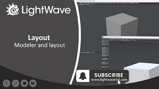 Lightwave 3D 2024 First look at Modeler and Layout [upl. by Wylen]