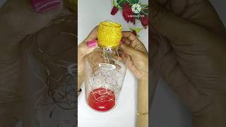 Bottle lamp Ideas shorts shortsvideo youtubeshorts trending viralvideo bottle viralshortdiy [upl. by Tnairb35]