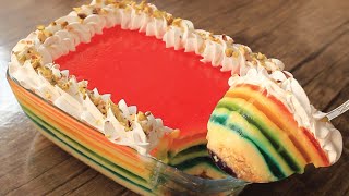 Jelly Custard By Chef Hafsa  Delicious Custard Trifle Recipe  Hafsas Kitchen [upl. by Waldman826]