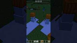 2 Ice Golem Vs Zombie minecraft gaming minecraftfight minecraftshorts [upl. by Ulla]