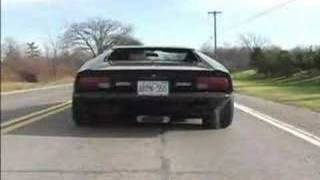 DeTomaso Pantera Burnout [upl. by Rumilly472]