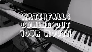 Glass Animals  Waterfalls Coming Out Your Mouth piano cover Sheet music [upl. by Asaph335]