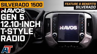 20142018 Silverado amp Sierra 1500 Navos Gen 5 1210Inch TStyle Radio  Feature amp Benefits [upl. by Maxia732]