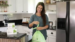 SUPERBIO 13Gal Compostable Food Scrap Bags [upl. by Lananna]