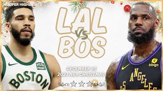 Los Angeles Lakers vs Boston Celtics Full Game Highlights  Dec 25  202324 NBA Christmas [upl. by Ollopa]