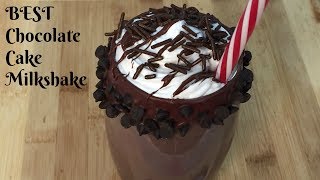 Making Portillos Chocolate Cake Shake at Home Super Easy amp Delicious Milkshake [upl. by Teiluj]