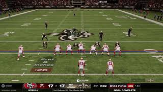 Saints vs 49ers Divisional round game [upl. by Oruasi]