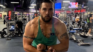 Shoulder Striations  Shoulder Workout Vlog [upl. by Aicirtak]