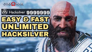 God of War  Best Hacksilver Farm Spot 2022 [upl. by Kcireddor253]