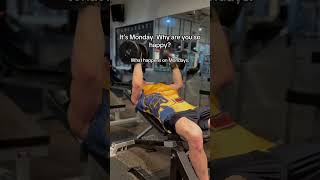 Instant happy place chestday relatable gymhumor gymmeme [upl. by Eiliak920]