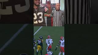 Browns fan POV vs The Pittsburgh Steelers [upl. by Ridglee8]