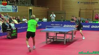 Throwback  JanOve Waldner vs Phillip Floritz  German League [upl. by Aynodal]