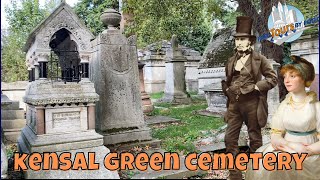 Kensal Green Cemetery  An Autumnal Walk Through a Victorian Graveyard [upl. by Leamiba]